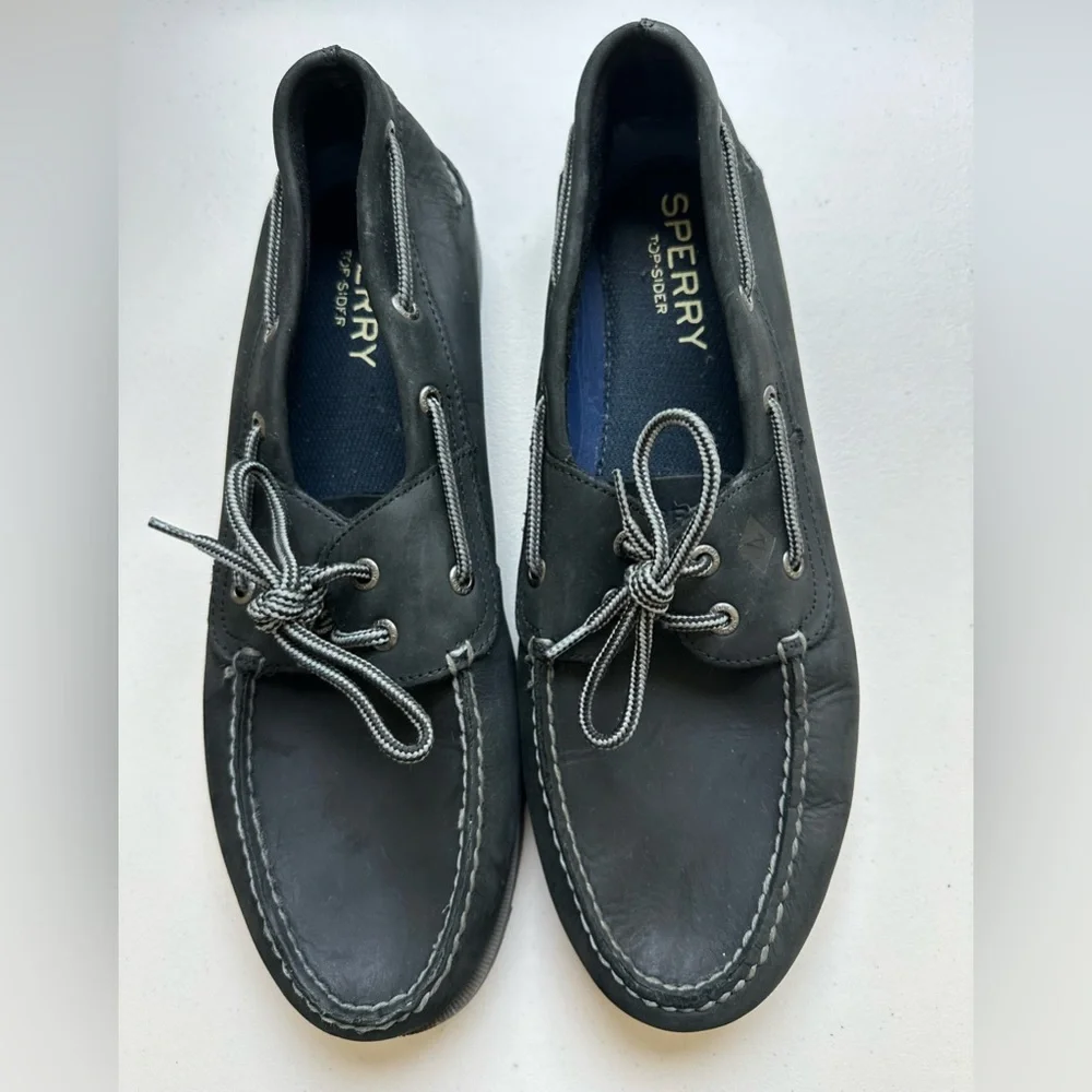 Sperry Black Top Siders, 